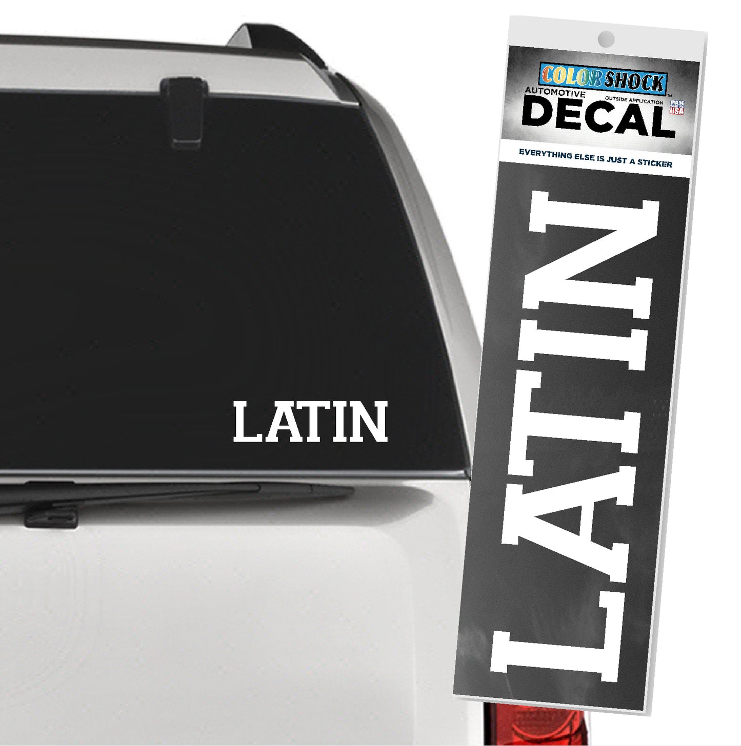 LATIN Decal