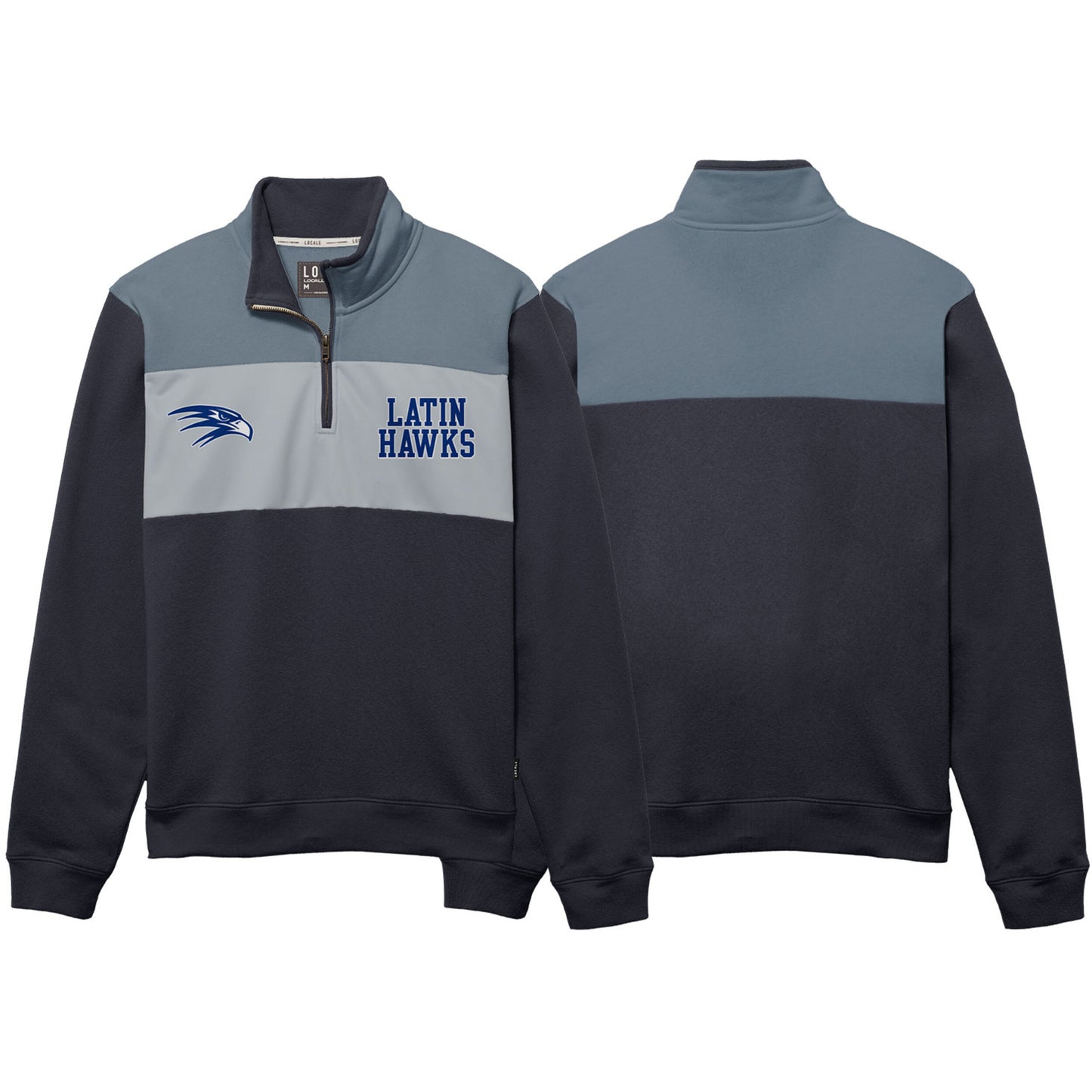 Adult Icon Colorblock 1/4 Zip