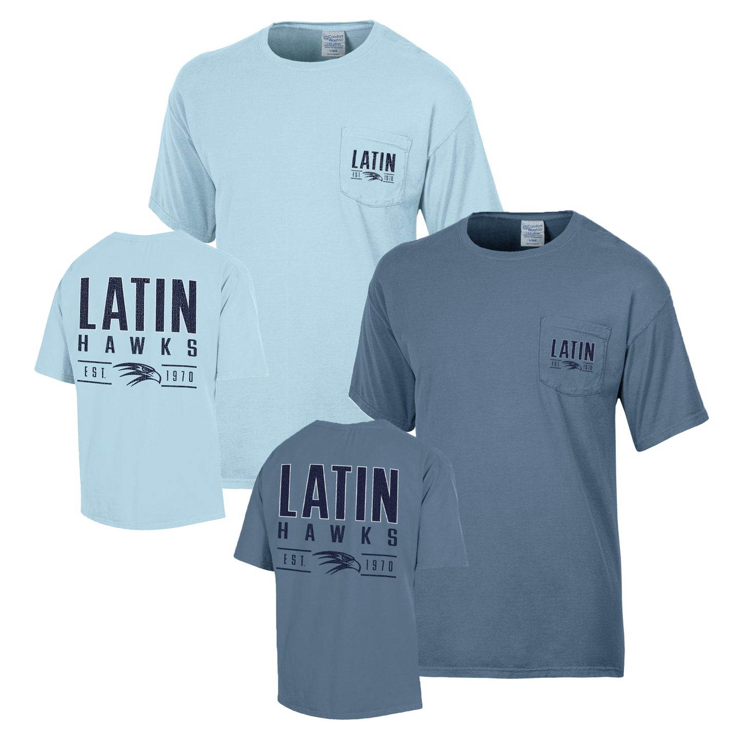 Adult SS Pocket Tee - LATIN