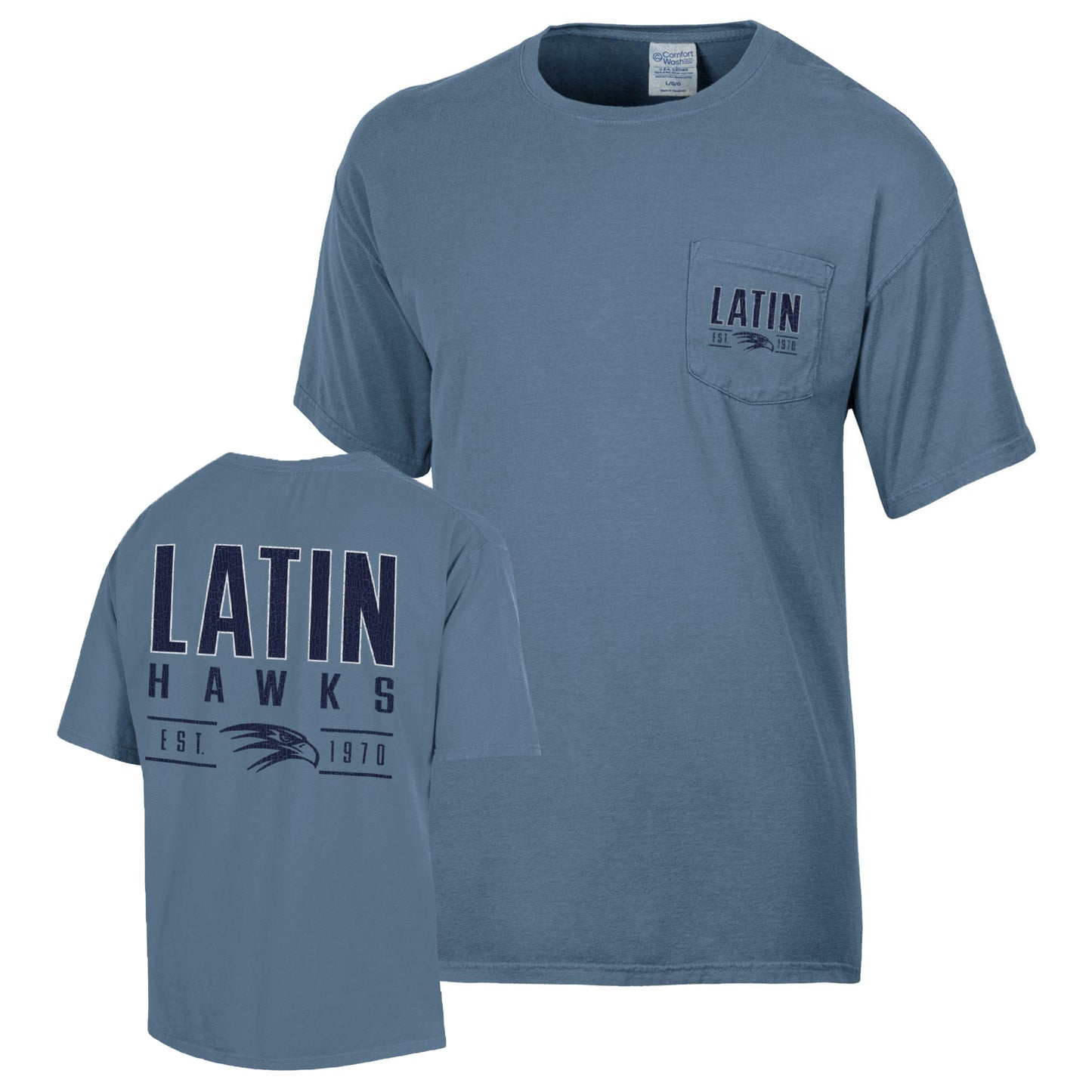 Adult SS Pocket Tee - LATIN