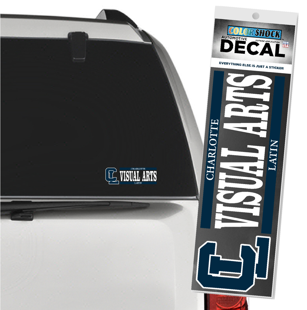 Vinyl Car Decal - Arts