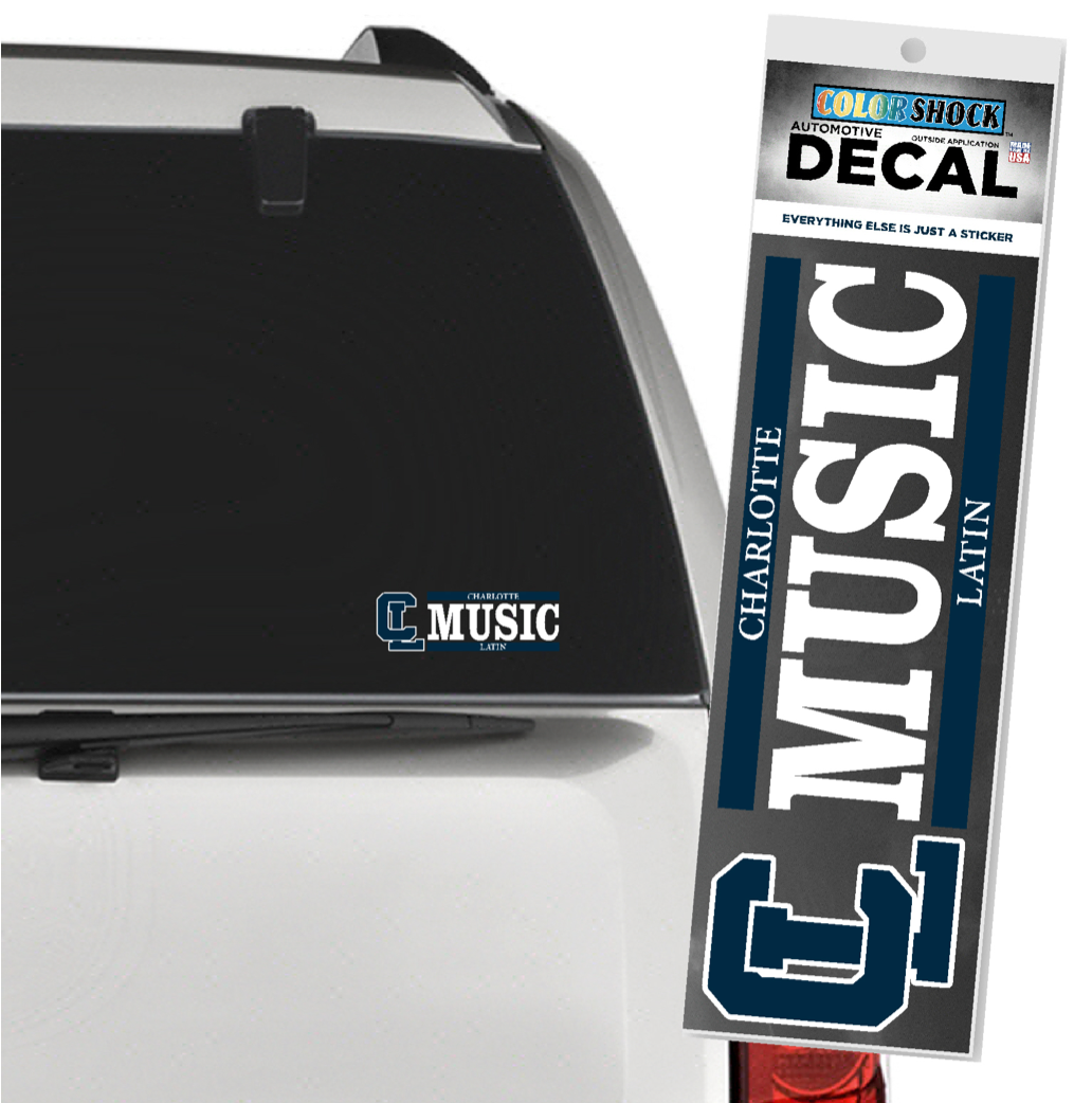 Vinyl Car Decal - Arts