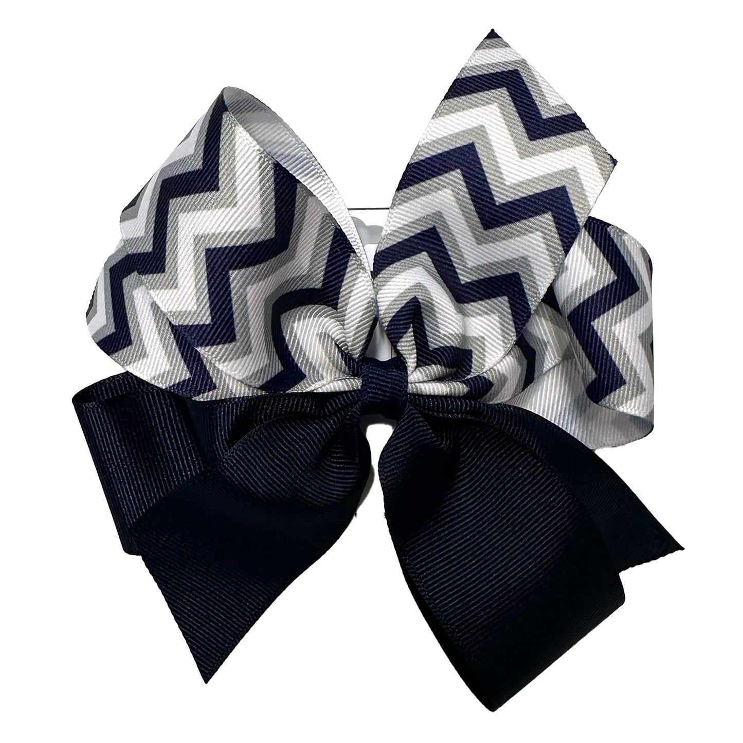 Two Tone Bow - Chevron