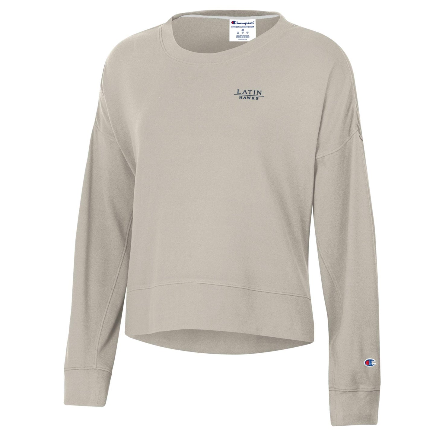 Womens Sueded Touch Crew