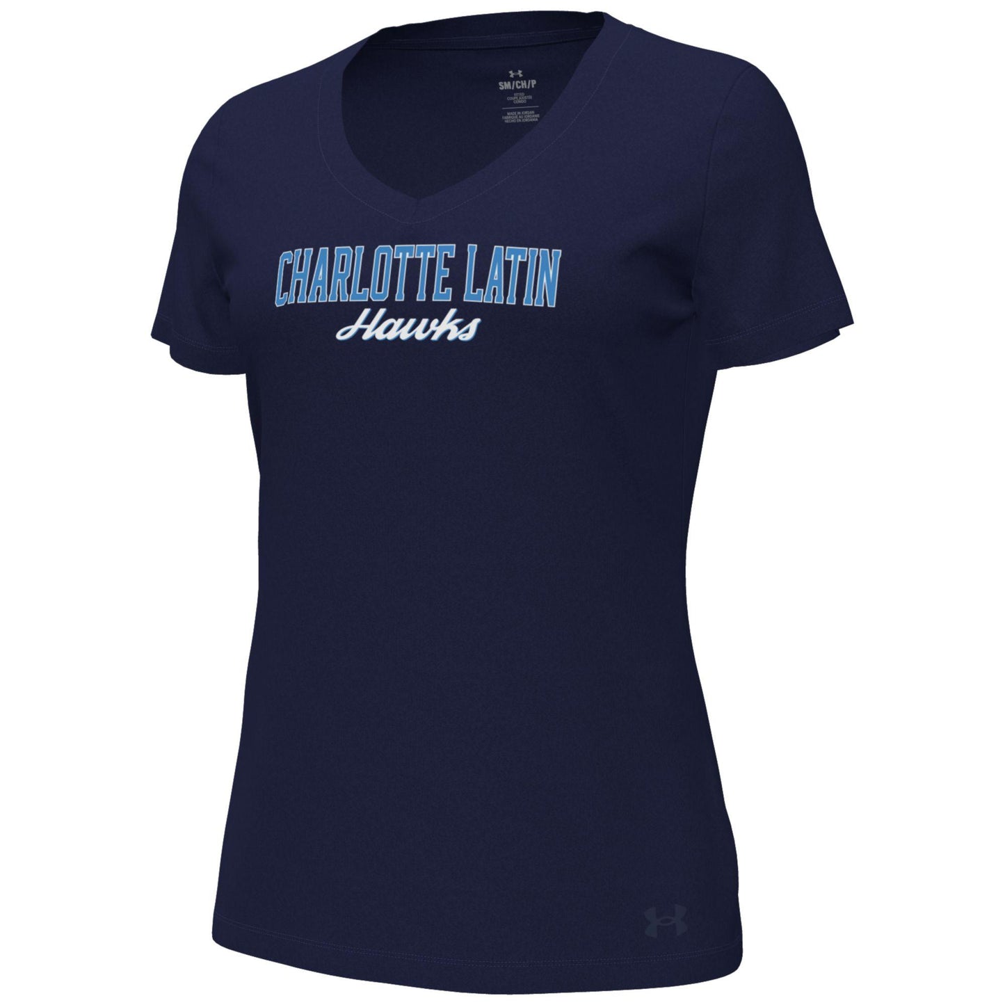 Women's UA Performance Cotton V-Neck Tee
