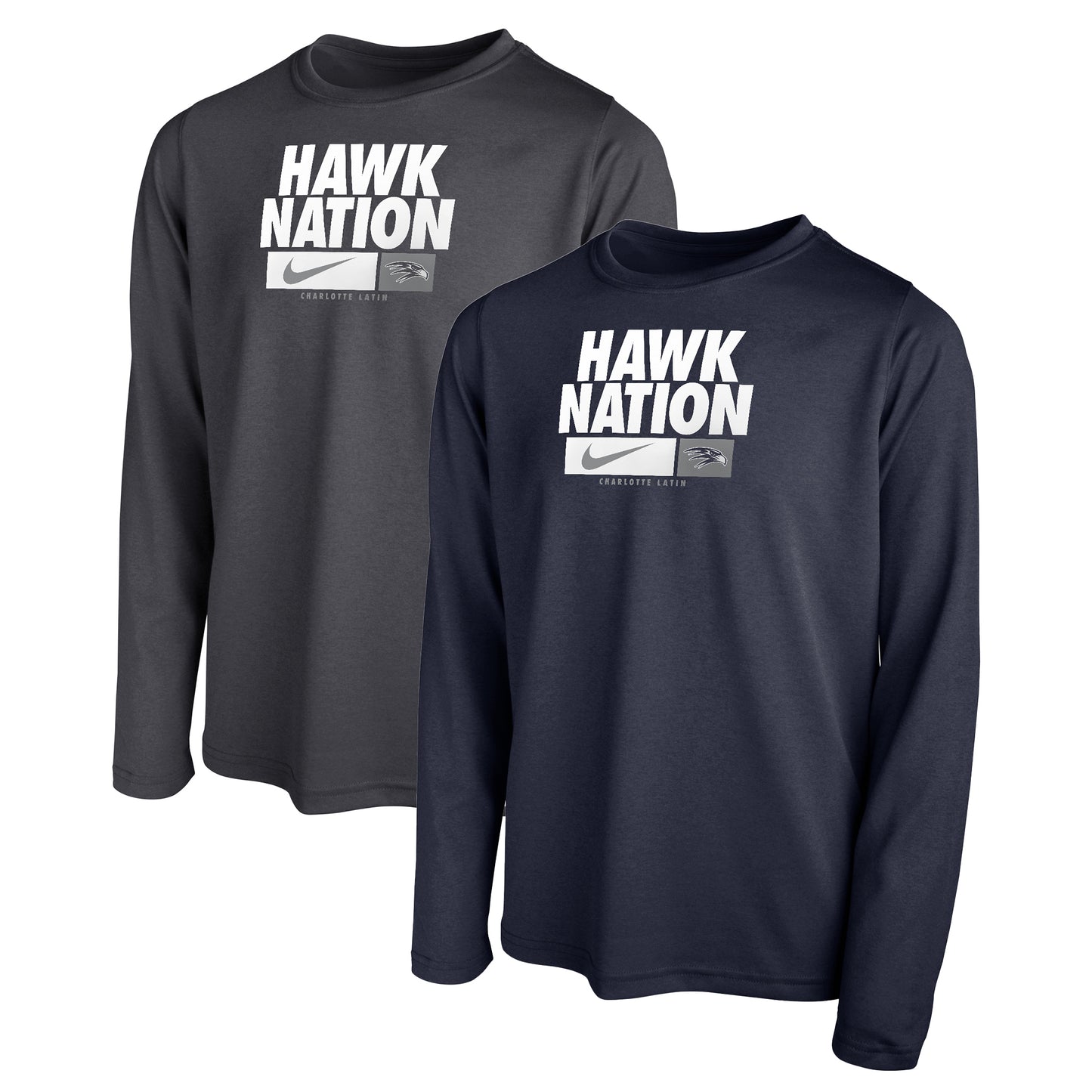 Youth Nike Legend LS Tee - Hawk Nation