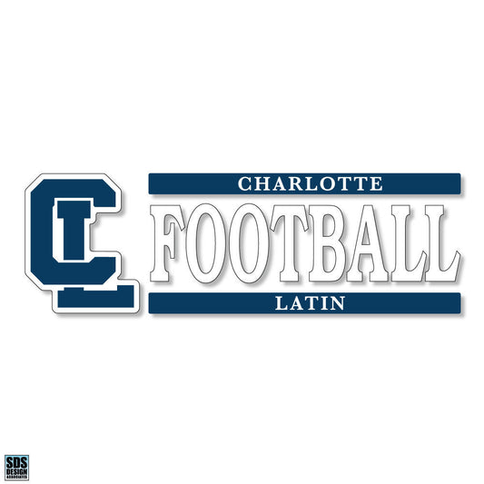 Vinyl Car Decal- Football