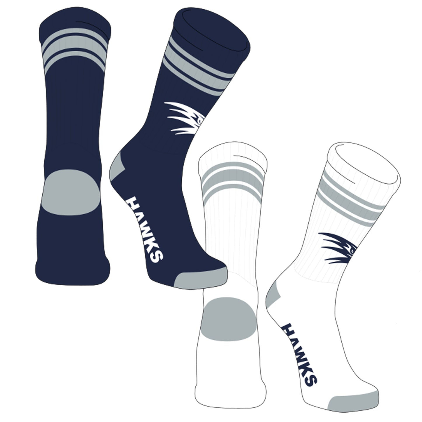 Throwback Crew Socks