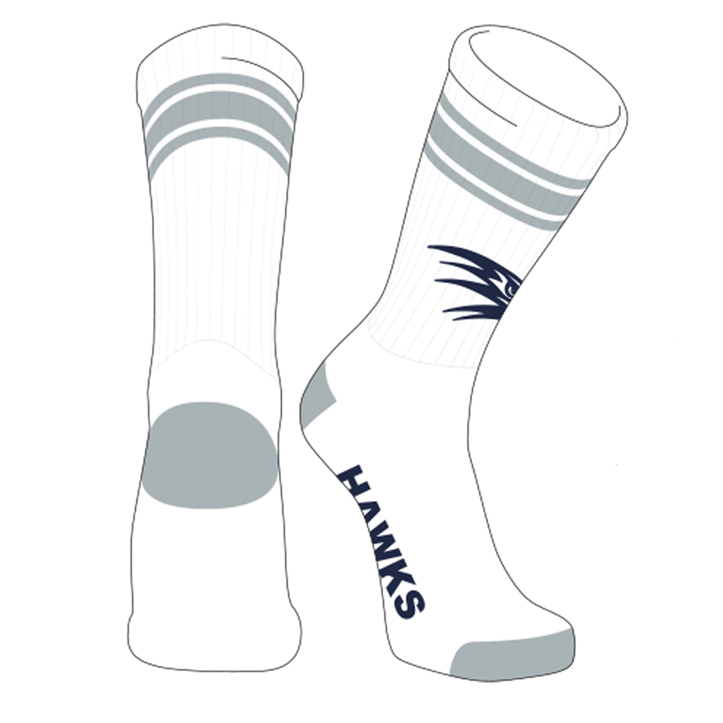 Throwback Crew Socks