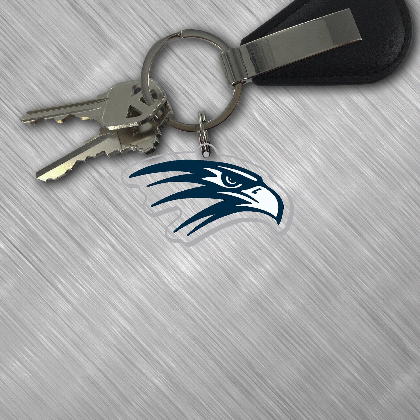 Hawk Head Acrylic Key Chain