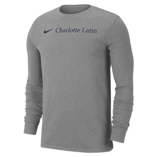 Men's Nike Long Sleeve Tee - Charlotte Latin