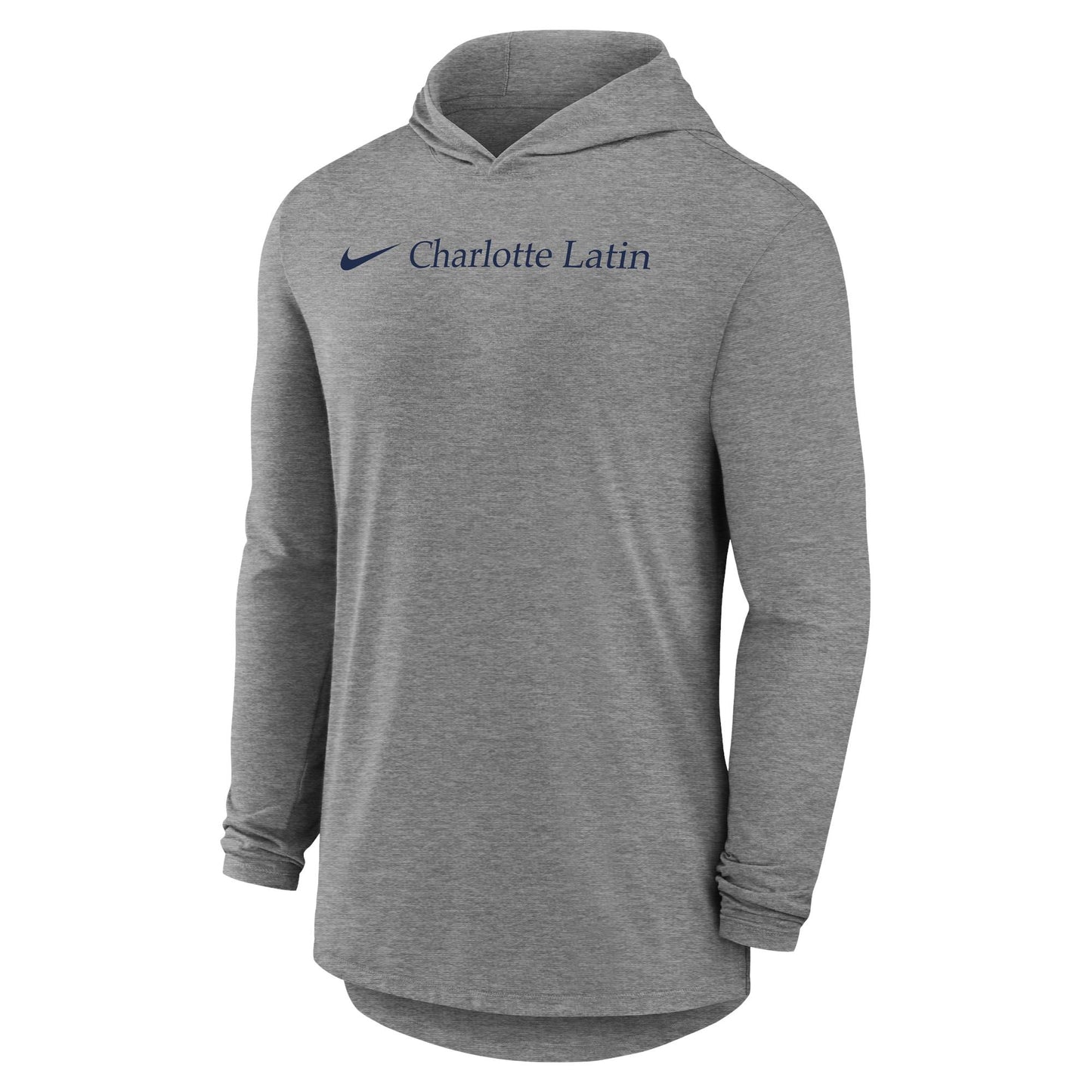 Men's Nike Long Sleeve Hoodie - Charlotte Latin