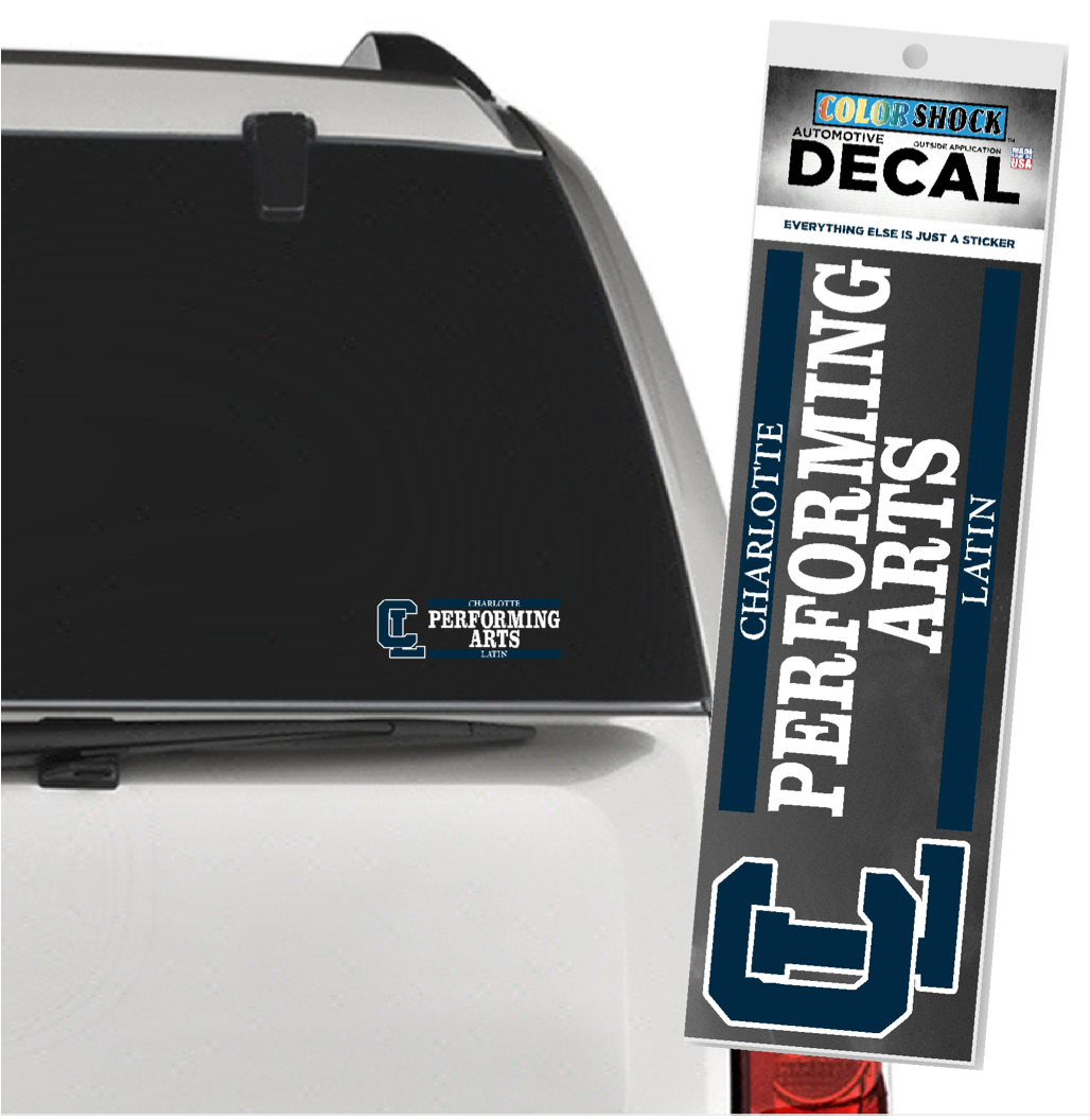 Vinyl Car Decal - Arts