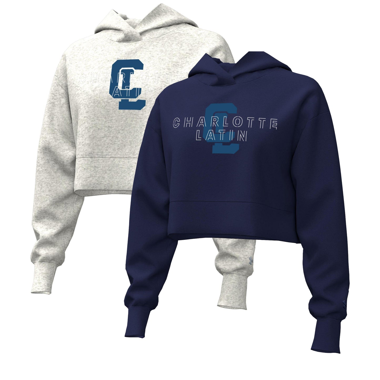 Women's UA Rival Fleece Cropped Hood