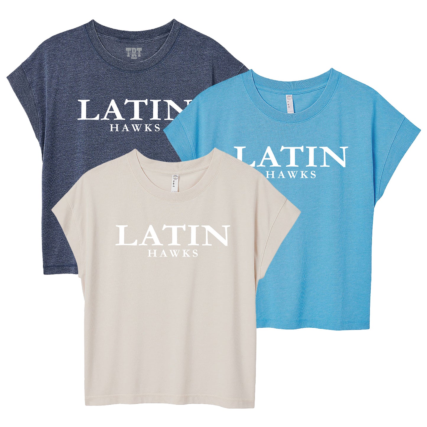 Women's Drop Shoulder Vintage Wash Tee