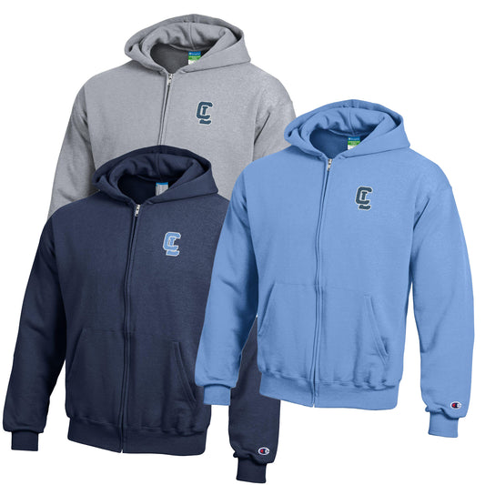 Youth Champion Full Zip Hood - New CL