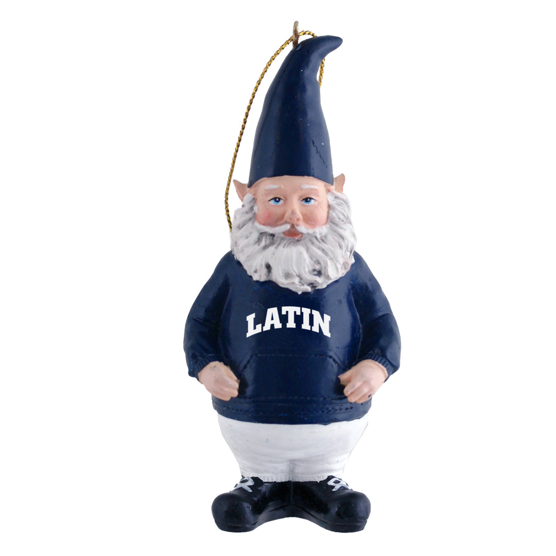 LATIN Gnome Christmas Ornament