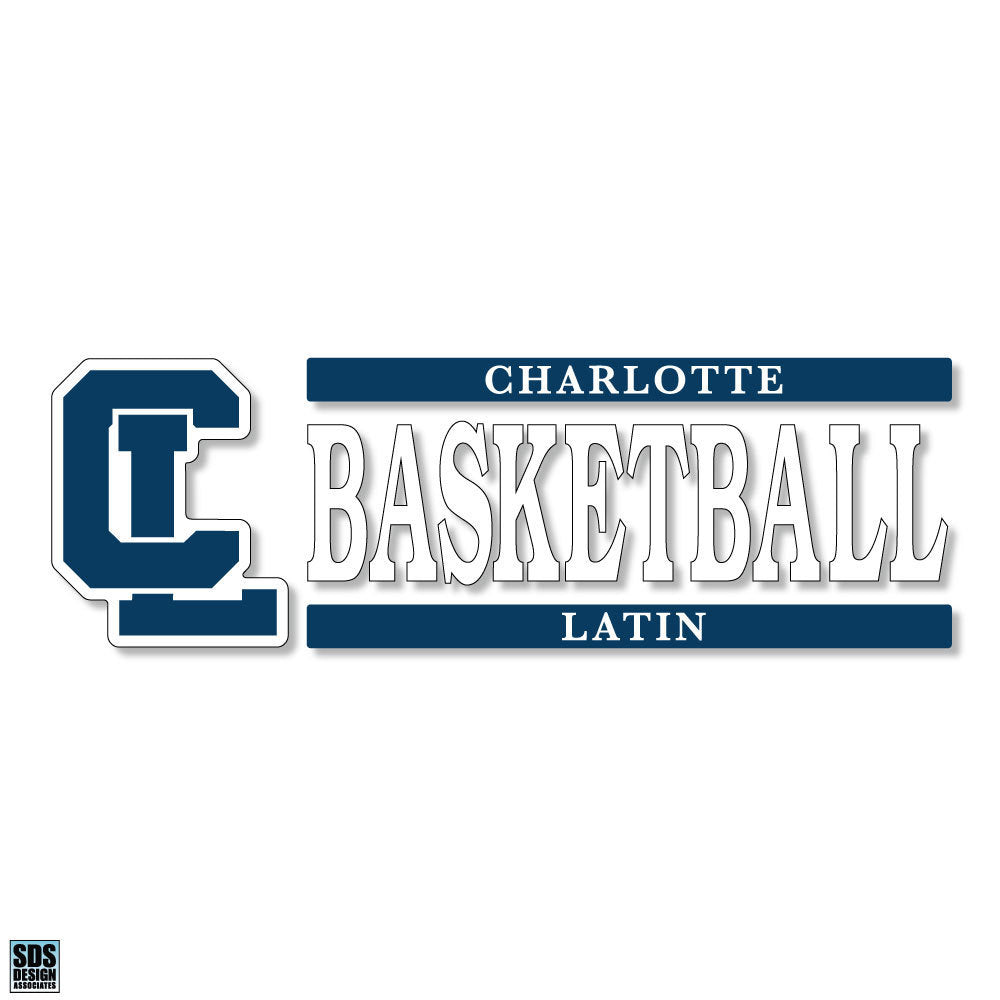 Vinyl Car Decal- Basketball