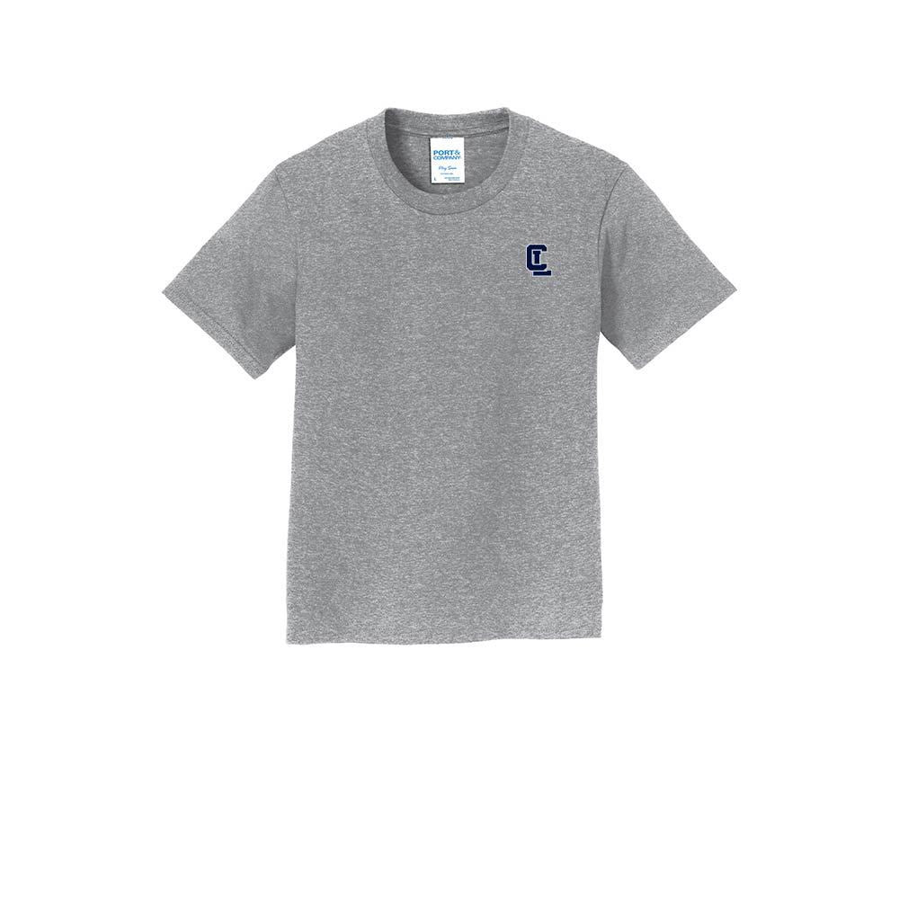 Youth SS Cotton Tee w/Embroidery