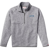 Adult 1/4 Zip Knit Pullover
