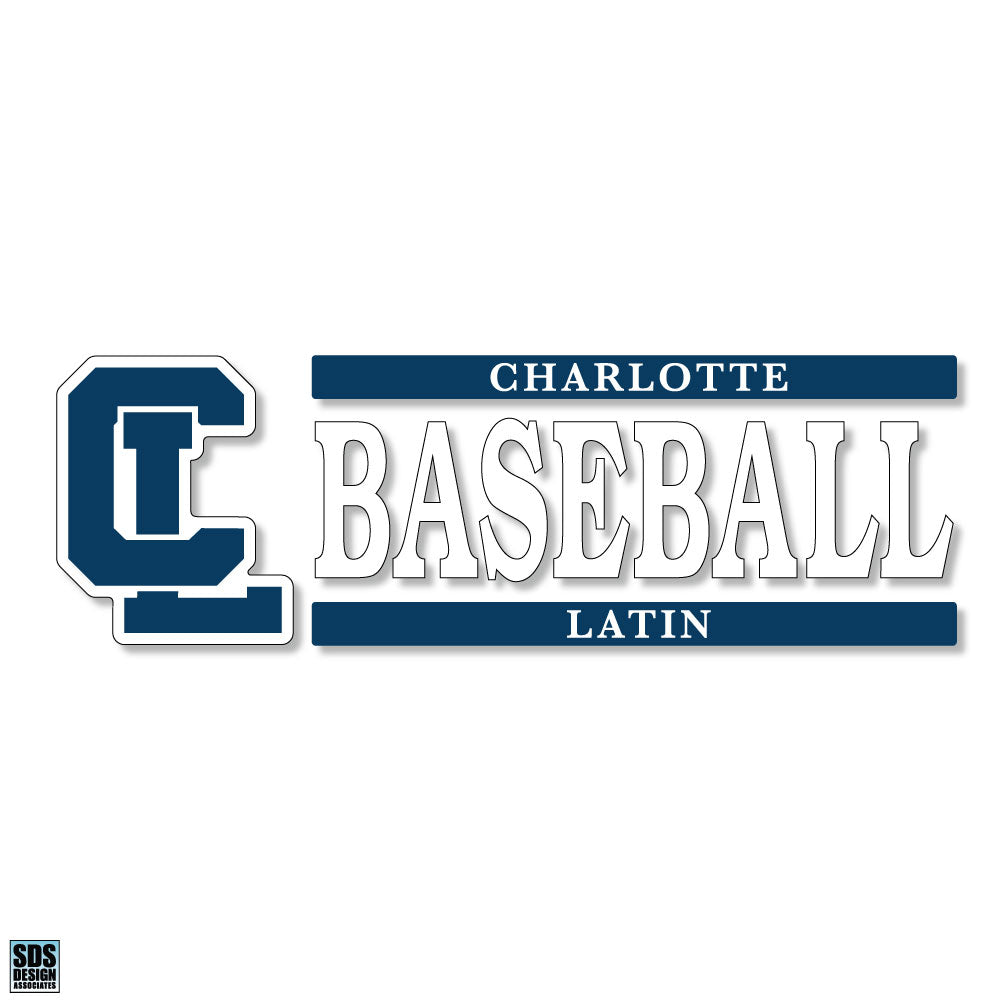 Vinyl Car Decal - Baseball