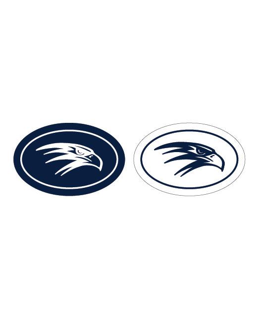 Hawk Oval Decal